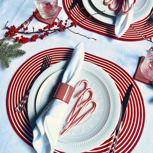 Ensemble d'anneaux de serviette en MDF laqué, conçu pour la mise en scène de tables à manger modernes et les collections de vaisselle d'hôtellerie, OEM ODM du Vietnam - Product Image 6