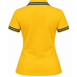 Camiseta Polo Sigma Gamma Rho Amarilla para Mujer, Cuello Redondo, Manga Corta, Letras Griegas, Ropa de Moda para Hermandades, Prenda Deportiva Informal para Golf - Product Image 2