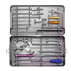 Kit d'instruments pour plaques DHS et DCS de chirurgie osseuse CE & ISO, plaques de blocage chirurgicales pour traumatismes, ensembles d'instruments pour implants orthopédiques - Product Image 6