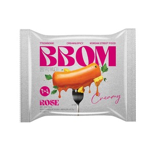 บีบีโอม ท็อปป๊อกกี้ รสหวานเผ็ด กลิ่นกุหลาบโหระพา อาหารจานด่วนสไตล์เกาหลี - Product Image 2
