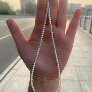 Collar de Perlas de Agua Dulce Naturales Akoya, Color Aurora, Estilo Diosa del Mar, para Mujer, Apto para Bebés, Cadena Clavícula Comparable - Product Image 2