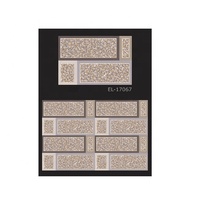 Superbe qualité, forme irrégulière, ton marbre 300x450mm, céramique émaillée, porcelaine, revêtement extérieur, carreaux d'élévation pour mur
