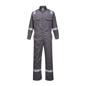 Combinaison de sécurité résistante aux produits chimiques de haute qualité, résistante aux acides, pour l'agriculture, 100% coton FR, vêtements de travail de sécurité industrielle - Product Image 1