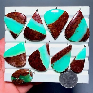 Boulder Chrysoprase Supplier From India Wholesale Bulk Cheap Manufacturing Price High Quality Top Grade Cabochon Gemstone Stone - Product Image 3