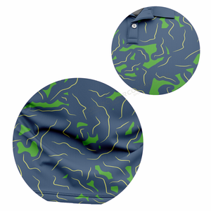 Chemises de pêche personnalisées à manches courtes boutonnées, protection UV, sublimation par transfert thermique, polo 3D personnalisé Australie - Product Image 3