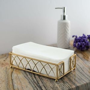 Handcrafted Metal Napkin Holder Premium Decorative Tissue Rack Designed For Contemporary Kitchen Dining And Restaurant <b>Table</b> Sty - Product Image 5
