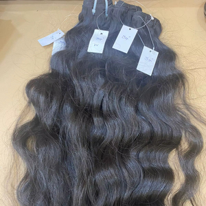 ผมต่อแบบดิบธรรมชาติจากวัดในอินเดียใต้ ผลิตจากผมของผู้บริจาคคนเดียว เป็นมิตรต่อสิ่งแวดล้อม คุณภาพระดับพรีเมียม - Product Image 1