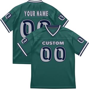 Fabricant de maillots de football américain vintage en polyester respirant avec logo personnalisé, marque privée, OEM, ODM, vêtements - Product Image 3