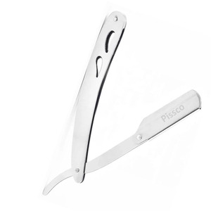 Rasoir de barbier à lame droite en acier inoxydable, couteau de rasage pliable, rasoirs manuels pour la barbe - Product Image 4