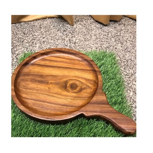Plateau en bois décoratif pour présentation culinaire, conçu pour favoriser de belles pratiques de service et la sophistication de la maison - Product Image 6