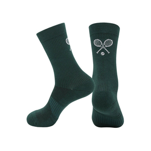 Chaussettes de sport décontractées en tricot respirant antidérapant en Spandex/Nylon pour l'automne, couleur unie - Product Image 4