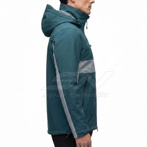 Chaqueta de Montaña para Hombre, Ligera, con Capucha, Resistente al Agua, Transpirable, con Cierre Completo, para Senderismo, Aventura al Aire Libre - Product Image 5