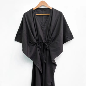 Wholesale Sustainable Hand Block Printed Cotton <b>Kaftan</b> <b>Beach</b> Girls Party Summer Night Maxi Dress - Product Image 2