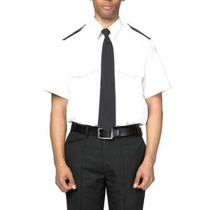 Uniforme de Guardia de Seguridad Personalizado para Hombre, Chaqueta Profesional Cómoda 100% Algodón - Product Image 1