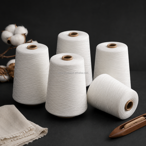 Hilo Cardado de Algodón 100% Antibacteriano NE 30s/1 para Producción de Tejidos de Punto a Mano e Industria Textil - Product Image 5