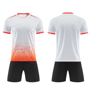Maillot de football respirant imprimé pour homme, adulte et enfant, à manches courtes, pour l'entraînement et les matchs, et uniforme de tennis de table - Product Image 4
