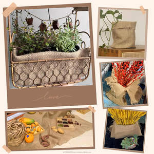 Tissu géotextile en jute 100% naturel et écologique, largeur 40 pouces, 260g/m², rouleau, Bangladesh, durable, biodégradable, JF - Product Image 6