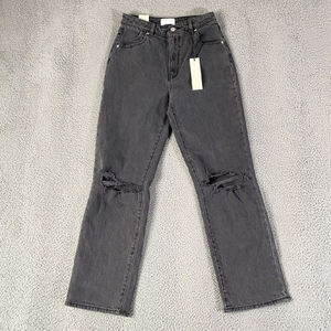 OEM <b>Women</b> Baggy <b>Jeans</b> Pant Oversized Fit High Rise Denim Wide Leg Casual Street Fashion Wholesale - Product Image 1