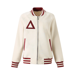 เสื้อแจ็คเก็ตฟลีซ Delta Sorority สำหรับผู้หญิง ชุดนักศึกษาสไตล์กรีก ปี 2026 ปักโลโก้เชนิลล์ บุขนสัตว์อุ่นๆ - Product Image 5