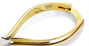 NGHIA Pince à cuticules professionnelle en acier inoxydable de haute qualité Finition or N-02G Set de vernis à ongles manucure durable et tranchant - Product Image 4