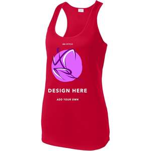 2025 LT356 Logo personnalisé pour femmes Textes photo Débardeurs Performance Layable - Product Image 3