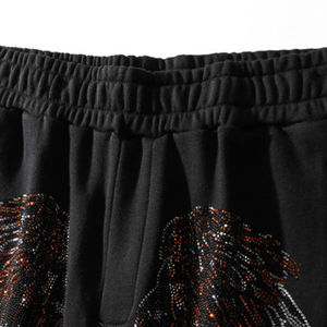 กางเกงขาสั้นลำลองผู้ชายทรงโอเวอร์ไซส์ ผ้าแคนวาส แห้งเร็ว ระบายอากาศได้ดี ผ้าไนลอน/คอตตอน กางเกงชายหาด กางเกงจ็อกเกอร์สั่งทำพิเศษ - Product Image 4