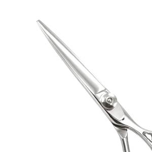 wholesale High Quality Hair Cutting <b>Scissors</b> Ergonomic Offset Handle Professional Salon Barber Shears OEM Manufacturer - Product Image 6