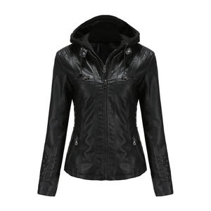 Veste en cuir pour femme à faible MOQ, nouvelle collection, haute qualité - Product Image 6