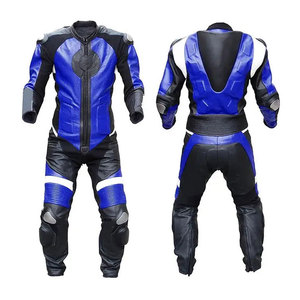 Enhance Your Riding Confidence With This Two-Piece Leather Motorbike Suit Built For Endurance Leather Motorbike Suit - Product Image 4