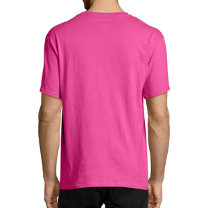 เสื้อยืดคอกลมคุณภาพสูงขายดีสำหรับผู้ชาย สีสันปรับแต่งได้ ระบายอากาศ แห้งเร็ว สวมใส่สบายและสไตล์สตรีทแวร์ ทรงเข้ารูป - Product Image 6