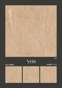 Carreaux en porcelaine 60x60 cm, conçus pour des aménagements intérieurs raffinés, offrant une résistance de surface et un équilibre carré constants. - Product Image 4