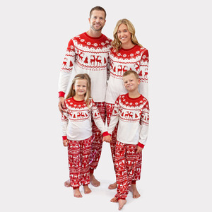 Personalized <b>Christmas</b> <b>Family</b> <b>Pajama</b> Set 100% Polyester Casual <b>Matching</b> Holiday Sleepwear Festive <b>Family</b> Clothing Collection - Product Image 1