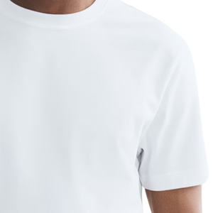 T-shirt à col rond slim fit pour homme, en coton respirant, décontracté au quotidien, coupe moderne confortable, fabrication sur mesure, OEM, OD en gros - Product Image 5