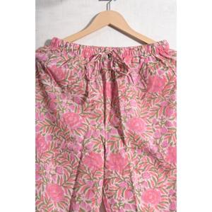 Ensemble de pyjama en coton imprimé floral élégant pour femmes, confortable, respirant, manches longues, vêtements de nuit décontractés de luxe, vêtements de maison - Product Image 6