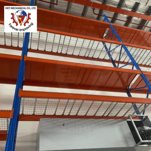 Estantería de palés de malla de alambre galvanizado de servicio pesado Protección contra la corrosión para un almacenamiento y apilamiento eficientes en el almacén - Product Image 2