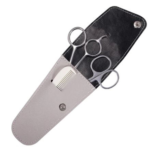 Kits de barbier faciles et simples à utiliser, lames colorées et affûtées de 5,5 pouces, kit de ciseaux de barbier professionnels pour la beauté - Product Image 3
