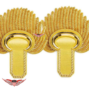 KEW Antiguo Epaulette de Hombro Personalizado de Latón Trenzado con Hilo de Bullion, Bordado, Ecológico, Accesorio de Prenda Metálico de Lujo - Product Image 5