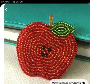 Adorno Navideño de Lujo con Cuentas Bordadas a Mano, Elegante y Moderno, Hermoso y Lindo, Nuevo Diseño de Glowin Fashion - Product Image 2