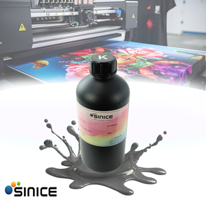 Tinta UV Offset SINICE — Negra para papel estucado, papel revestido, papel Daolin, PET/PP/PVC/PE/PS - Product Image 1