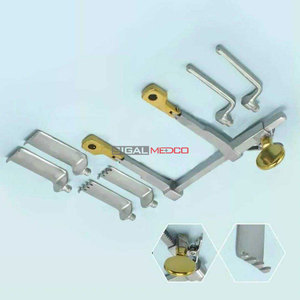 Retractor Cervical Ajustable Caspar con Cuchillas, Instrumento Quirúrgico Manual para Procedimientos de Columna Cervical, Ortopedia - Product Image 2