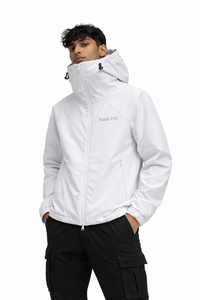 Combinaison de pluie unisexe pour moto avec doublure en tissu Oxford et bande réfléchissante conçue pour la visibilité du motard, vestes pour hommes - Product Image 6