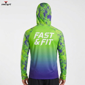 Sudadera con Capucha para Pesca de Manga Larga, Diseño de Primera Calidad, Secado Rápido y Cómoda, Tallas Grandes Disponibles - Product Image 2