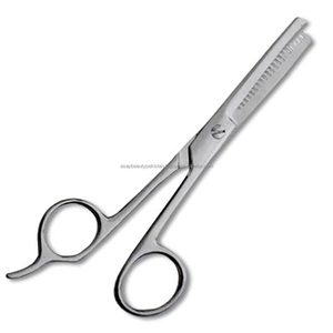 ASAP BEAUTY PAKISTAN - Juego de Tijeras de Peluquería Profesionales de Acero Inoxidable Japonés de 6 Pulgadas, para Diestros, con Mango Largo y 26 Dientes - Product Image 4