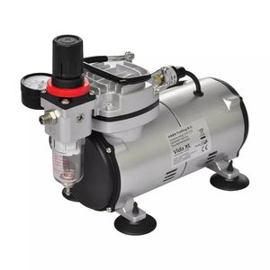 Juego de compresor de aerógrafo con 2 pistolas para artistas y entusiastas de la artesanía - Product Image 3