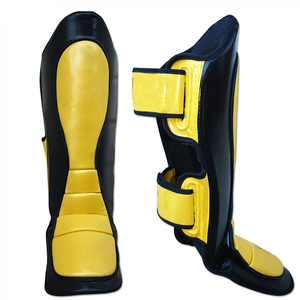 Protège-tibias et protège-pieds personnalisés de gros pour le Muay Thai, le Kickboxing, l'entraînement MMA et les arts martiaux - Product Image 1