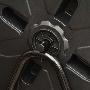 Aérateur de compost pour engrais composé en tambour rotatif extérieur jaune 162L - Product Image 5