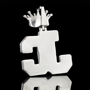 จี้รูปมงกุฎประดับเพชร CZ แบบสั่งทำพิเศษ - Product Image 2