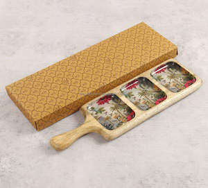 High Quality Acacia Wood Serving Tray Handcrafted Rectangular and Oval Shaped <b>Chop</b> <b>Block</b> Sustainable & Eco-Friendly Plate - Product Image 6