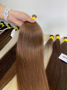 Cabello Humano Virgen Vietnamita de Lujo de un Solo Donante, a Granel, 100g, Personalizable, Súper Doble Trama, Doble Trama a Máquina - Product Image 5