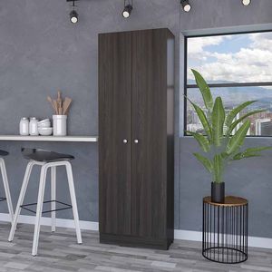 Armadio Virginia a Cinque Ripiani con Doppia Porta per Soggiorno - Product Image 1